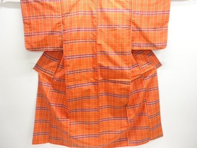 Japanese Kimono / Tsumugi Omeshi Silk